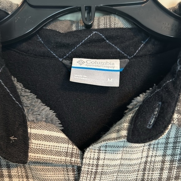 Columbia fur/fleece lined flannel shirt​​​​​​​ - Picture 2 of 4